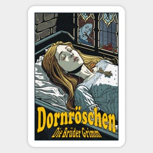 Sleeping Beauty (Dornröschen) By The Brothers Grimm Sticker